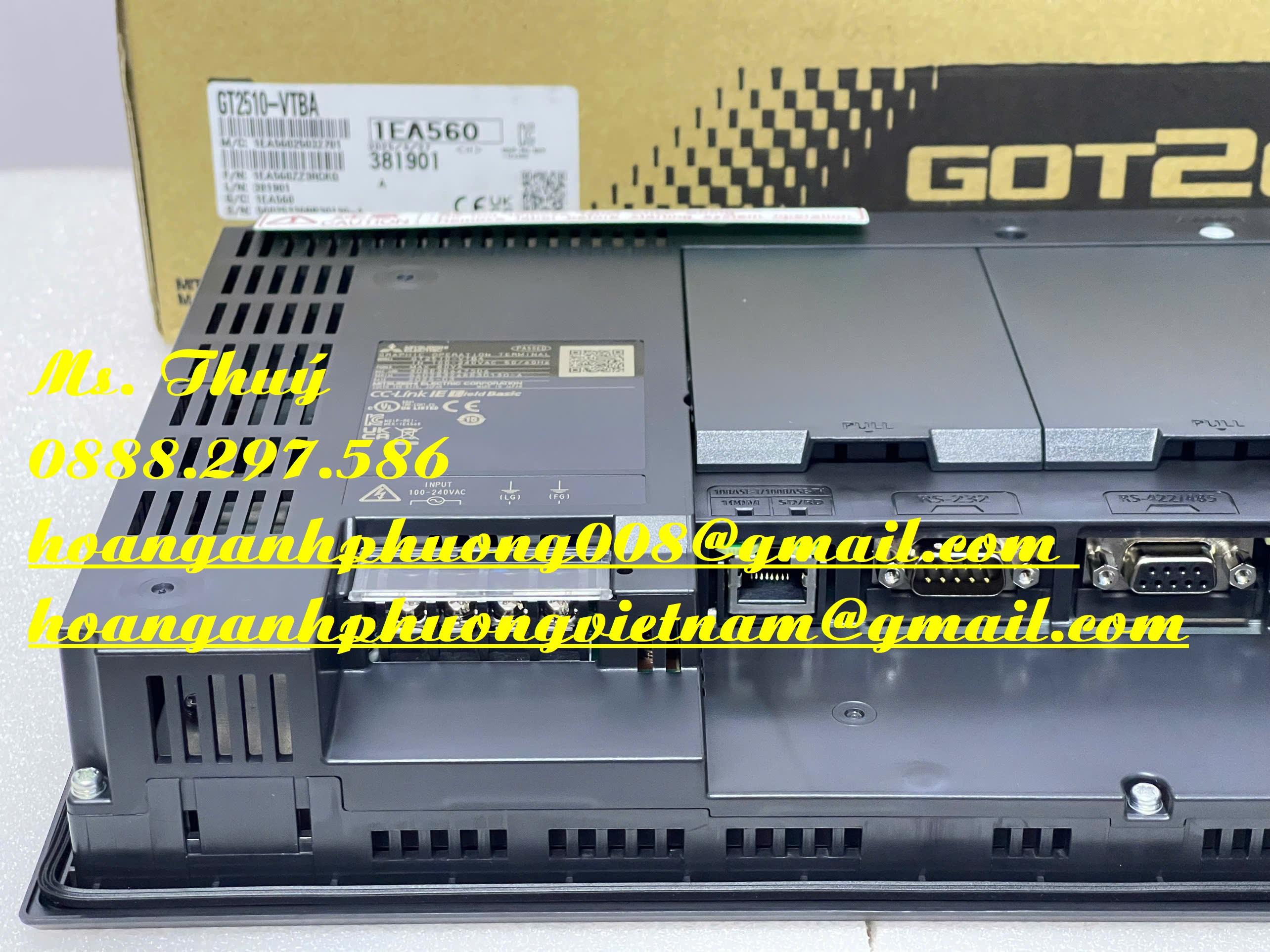 Màn hình Mitsubishi GT2510-VTBA - Nhà cung cấp chính hãng